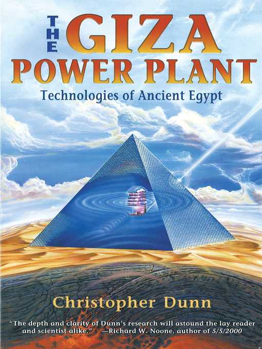 Title details for The Giza Power Plant by Christopher Dunn - Wait list